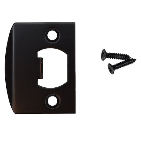 Emtek Flat Black Strike EMFLSS19 EMFLSS19